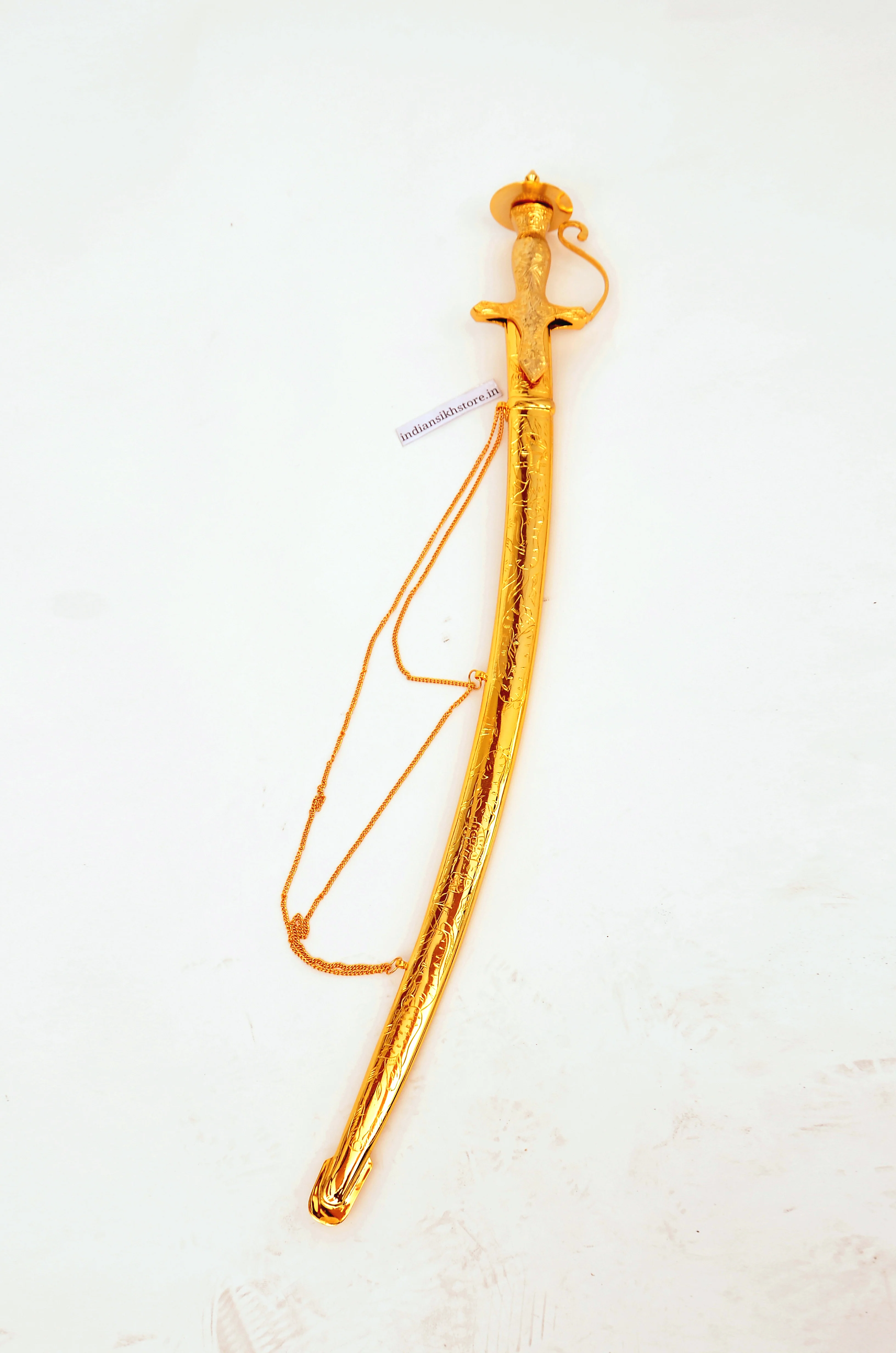 Gold plated Sword (Talwar) - Image 3