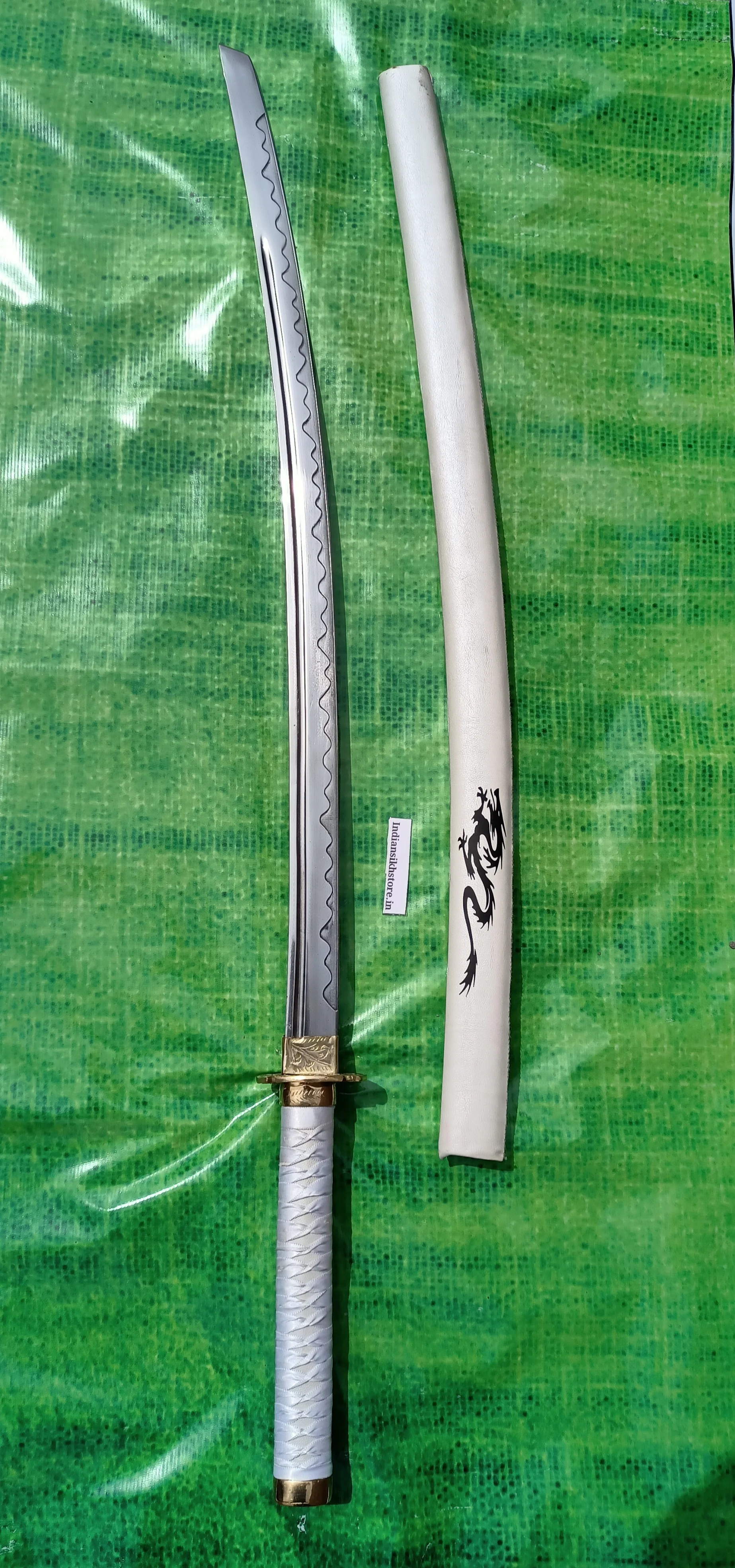 JAPANESE KATANA- Samurai Sword (white)