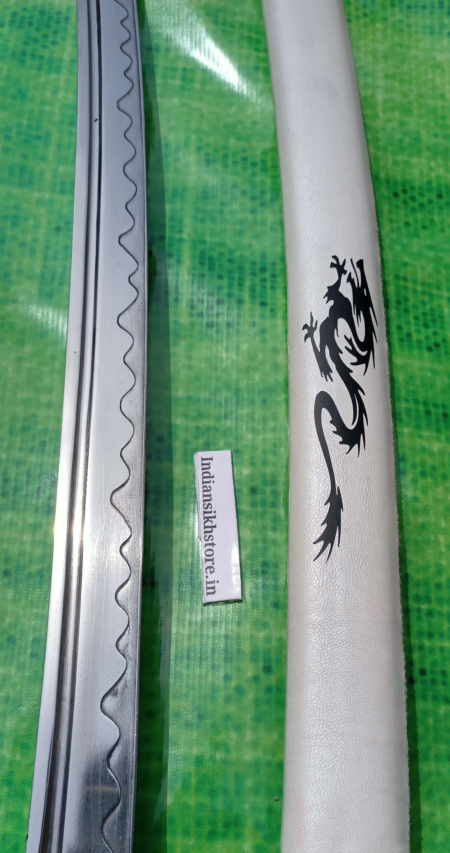 JAPANESE KATANA- Samurai Sword (white) - Image 2